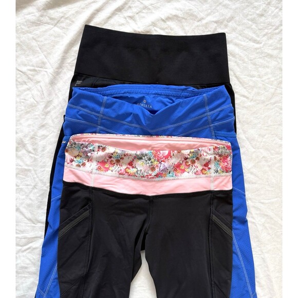 Lot Of 3 Womens Leggings Size Small: Athleta, Fabletics, & Lululemon - Picture 2 of 16